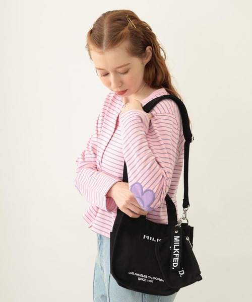 MILKFED.（ミルクフェド） ショルダーバッグ バッグ ミニ EMBROIDERED