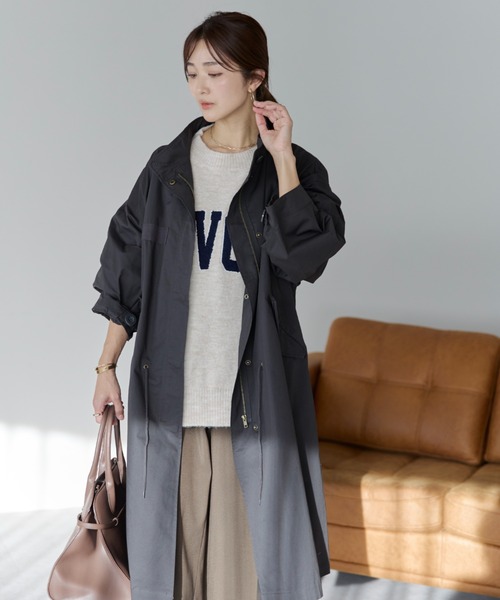 【新品未使用】メゾピアノ モッズコート風 ANPAS（アンパス） モッズコート コート M-65 Oversized Mods Coat/M
