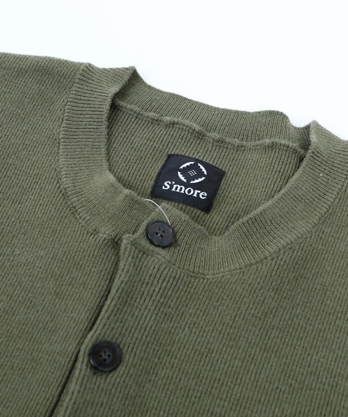 ニット セーター HENLY NECK COMMAND SWEATER レディース メンズ S'more ニット セーター HENLY NECK COMMAND SWEATER レディース