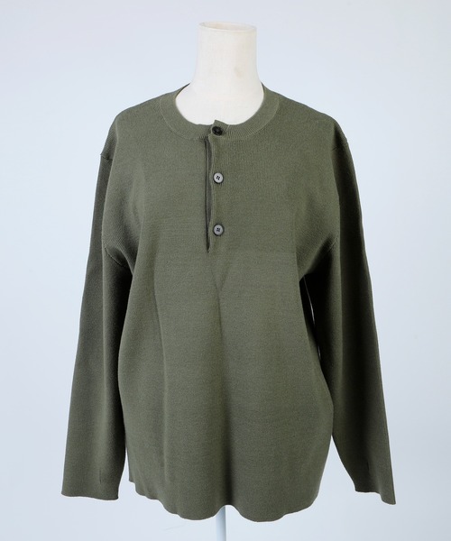 S'more ニット セーター HENLY NECK COMMAND SWEATER レディース