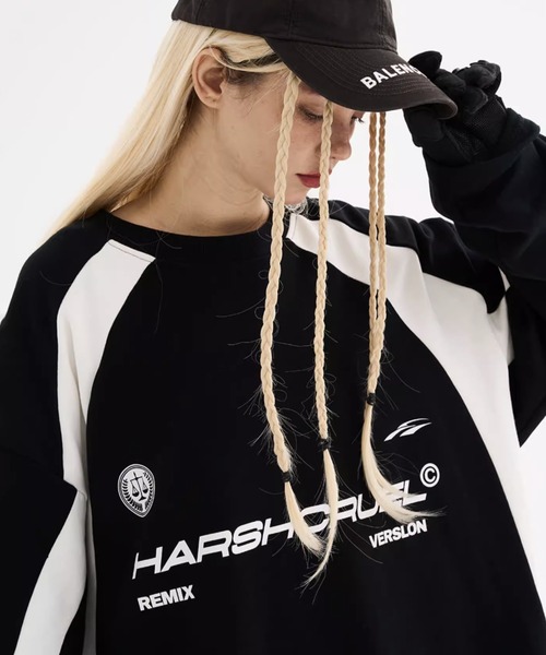 harshandcruel サッカーウェア HARSH AND CRUEL tシャツ クルーネック半袖ゲームシャツ