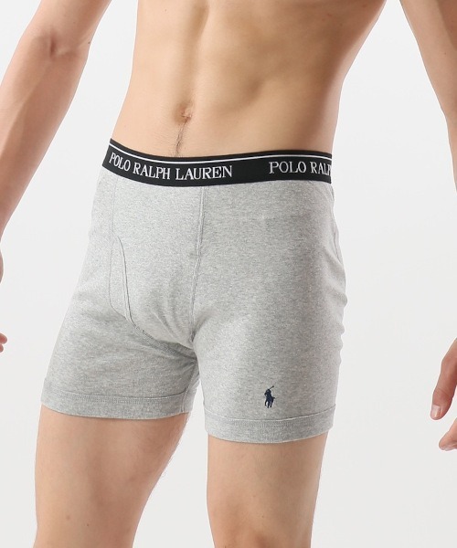 【POLO RALPH LAUREN】クラシックフィット ボクサーブリーフ クラシックフィット ボクサーブリーフ ブラック | ポロ ラルフ