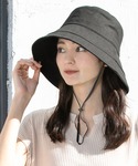 uvカット 帽子 ハット つば広スタンダードハ...の詳細画像4