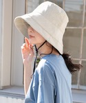 uvカット 帽子 ハット つば広スタンダードハ...の詳細画像2