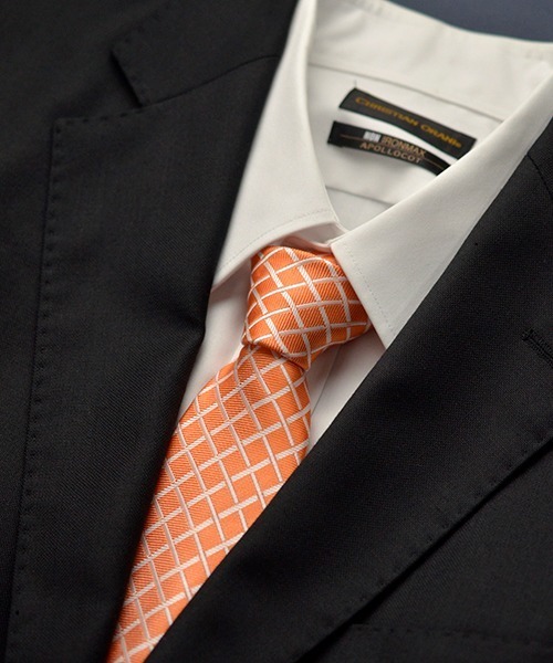 Fun & Daily（ファンアンドデイリー） ネクタイ F＆D : ラティスクロス