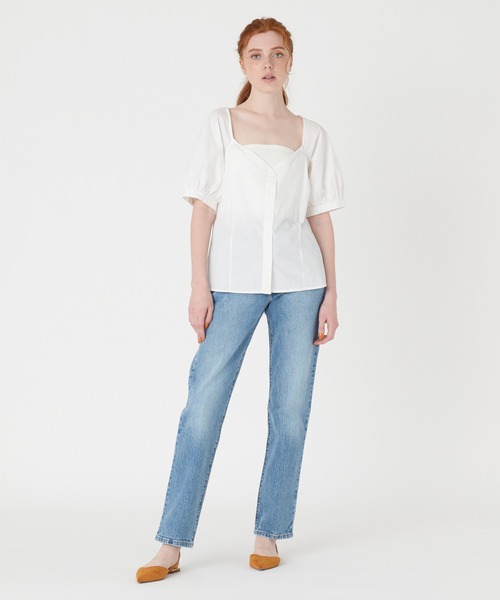Levi’s シャツ　白タブ　レディース　Size: 44 Ultimate Western Denim Shirt - White | Levi's® US