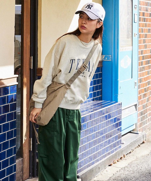 Dickies スウェット Dickies/ディッキーズ 裏毛パッチロゴ刺繍