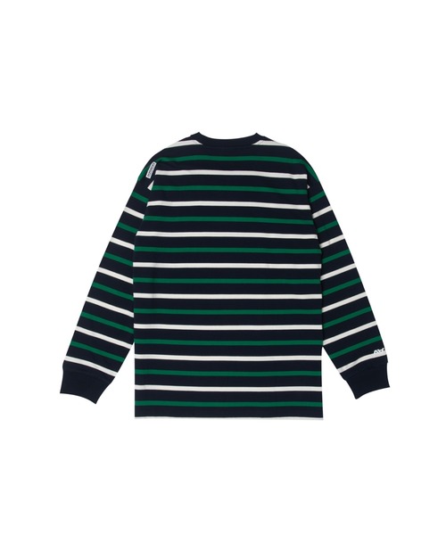 AAPE BY A BATHING APE tシャツ NOW BORDER LONG SLEEVE TEE
