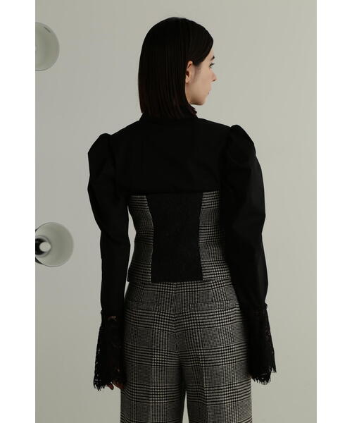 JILL STUART ブラウス シャツ クラシックチェック ビスチェ