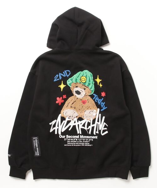 WESTSEA パーカー 2ND ARCHIVE グラフィックプリント プル