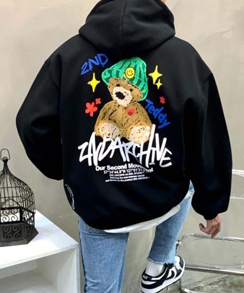 WESTSEA パーカー 2ND ARCHIVE グラフィックプリント プル