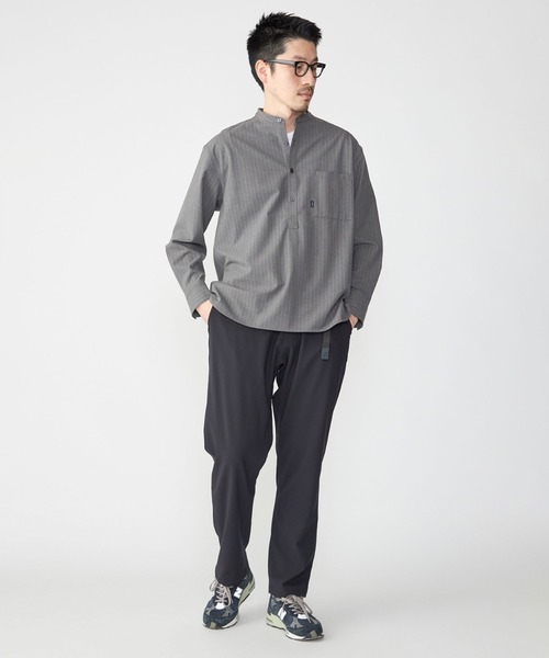 SHIPS.me シャツ 「ZOZO限定」SHIPS.me: 2WAYストレッチプルオーバー