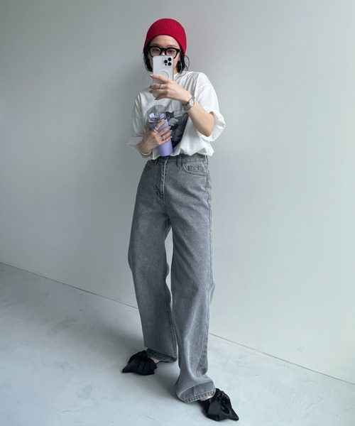 wee9s（ウィークス） ジーンズ デニム デニムパンツ cocoon wash denim