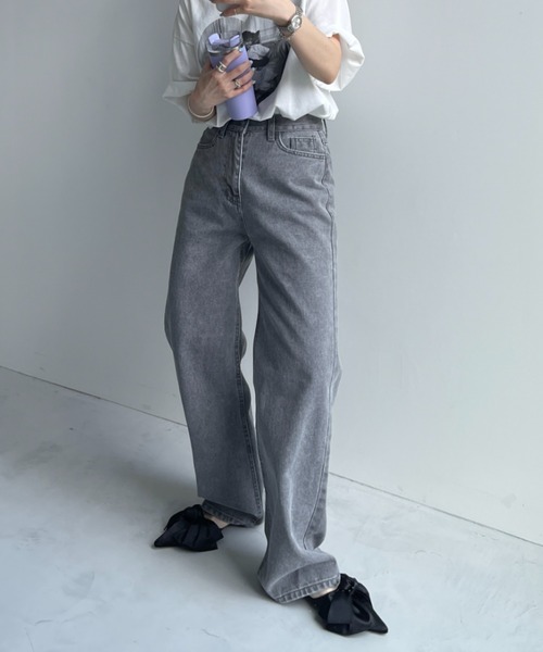 wee9s（ウィークス） ジーンズ デニム デニムパンツ cocoon wash denim
