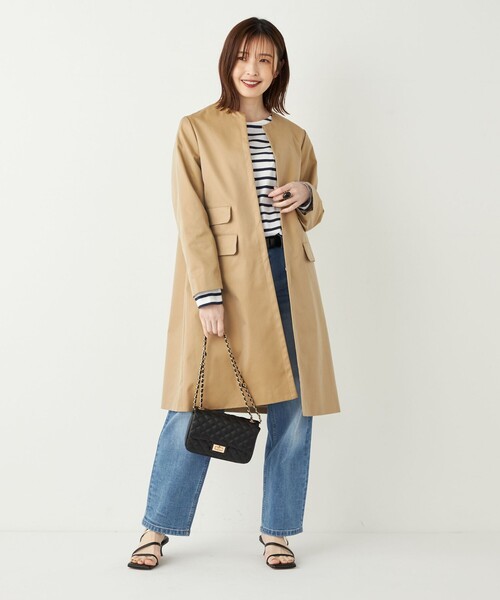 SHIPS Colors ノーカラーコート コート Colors:ノーカラー