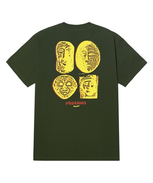 HUF tシャツ RHYTHMS TEE / ハフ 半袖プリント Tシャツ メンズ