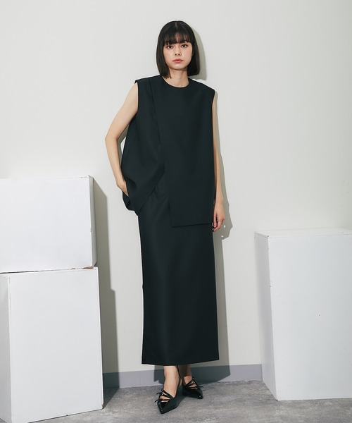 SMILE ORCHID（スマイルオーキッド） スカート バックジップサイド