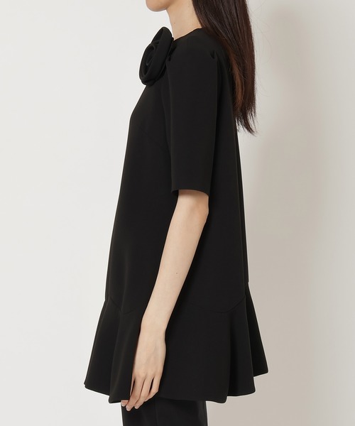 Audie a Muses 幅広レースフレアチュニック オーディア ミューズ Audie a Muses コルセット風ワンピース