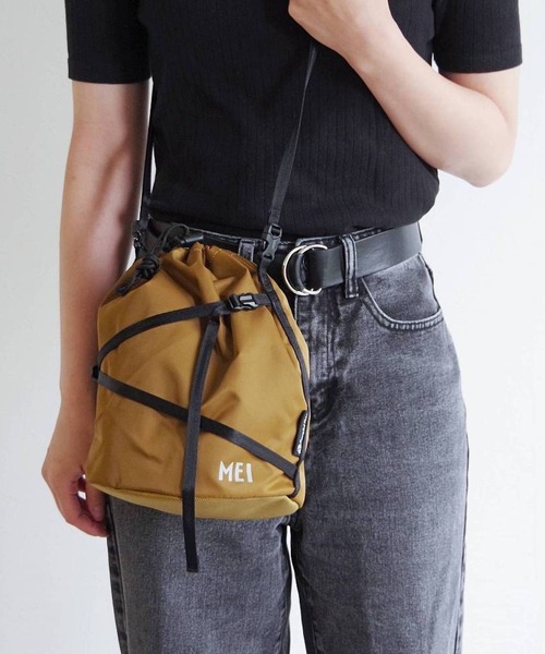 MEI ショルダーバッグ バッグ MEI/メイ ドローストリング