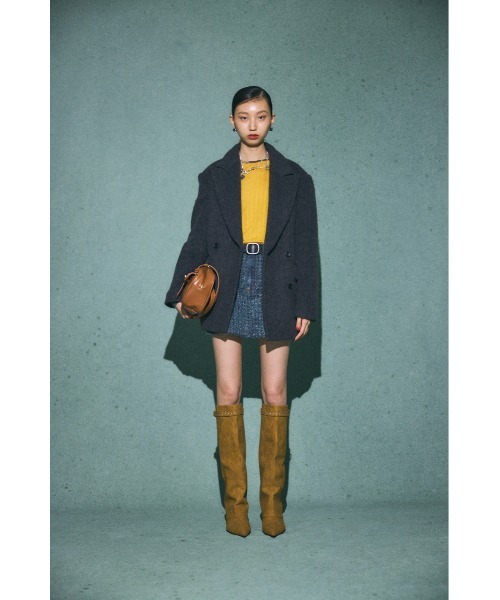 新品 マウジー FLUFFY DENIM ミニスカート MOUSSY | WRAP デニムミニスカート (スカート ) |SHEL'TTER WEBSTORE