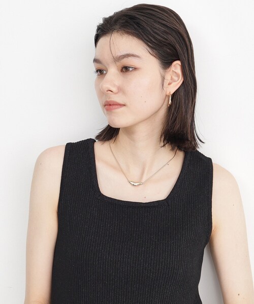 THE SHOP TK ネックレス ビーンズショートネックレス レディース