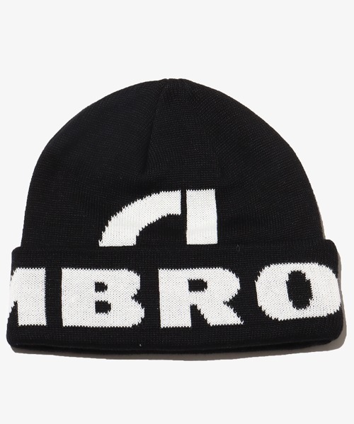 韓国*UMBRO■ロゴニット帽■送料込 umbro ニット帽 ニットキャップ UMBRO x atmos Kint Cap