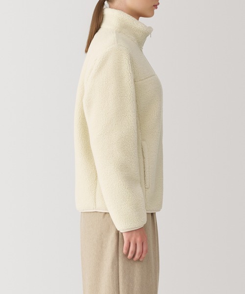 無印良品（MUJI） コート アウター 婦人 ボアフリースジャケット 