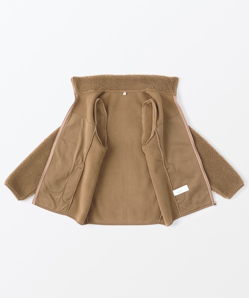 無印良品（MUJI） コート アウター 婦人 ボアフリースジャケット 