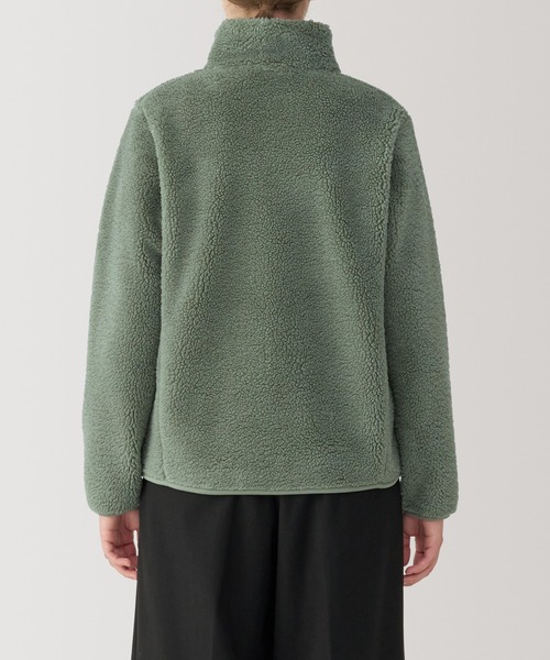 無印良品（MUJI） コート アウター 婦人 ボアフリースジャケット 