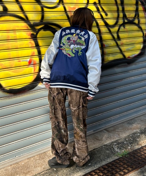 A'gem スカジャン A'GEM/9 × .kom 「A'gem/エージェム