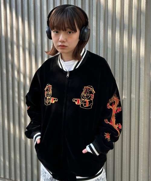 A'gem（エージェム） スカジャン A'GEM/9 × .kom リバーシブル