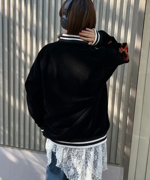 A'gem（エージェム） スカジャン A'GEM/9 × .kom リバーシブル