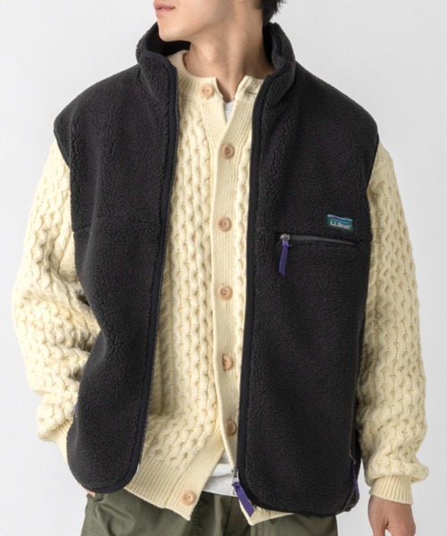 L.L.Bean ベスト ジレ 「JAPAN EDITION」トップシャム・ボア
