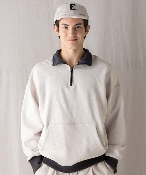 Jackman（ジャックマン） トレーナー スウェット GG Sweat Half Zip