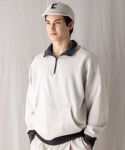 Jackman（ジャックマン） トレーナー スウェット GG Sweat Half Zip