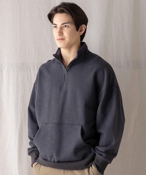 Jackman（ジャックマン） トレーナー スウェット GG Sweat Half Zip