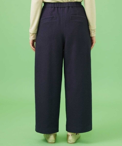 Jocomomola（ホコモモラ） パンツ カットソーツイード ワイドパンツ