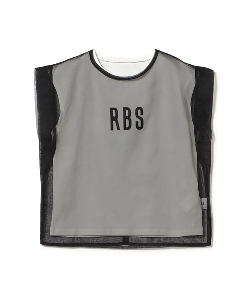 tシャツ RBS / シアー レイヤードロゴT レディース
