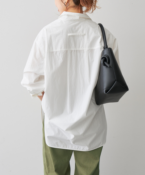 Spick＆Span ブラウス シャツ 80sオウミサラシチュニックプル