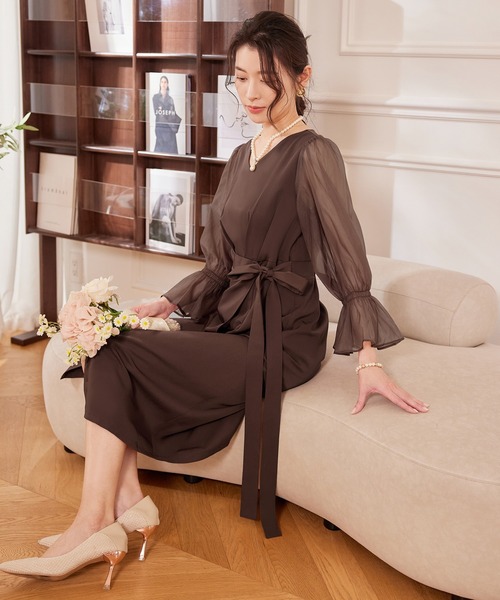 DRESS+（ドレスプラス） ドレス パーティードレス 結婚式 ワンピース