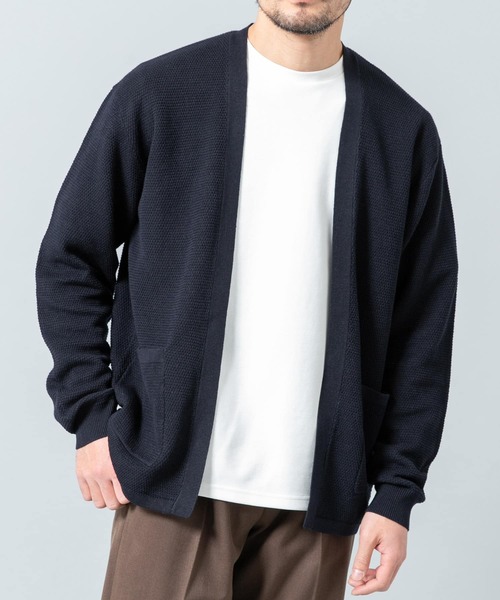 URBAN RESEARCH ROSSO【新品】カーディガン ネイビー L URBAN RESEARCH ROSSO【新品】カーディガン ネイビー L URBAN