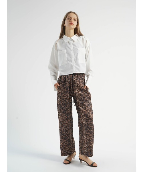 ブラウス シャツ WIDE SLEEVE CROPPED SHIRT レディース ブラウス シャツ WIDE SLEEVE CROPPED SHIRT レディース