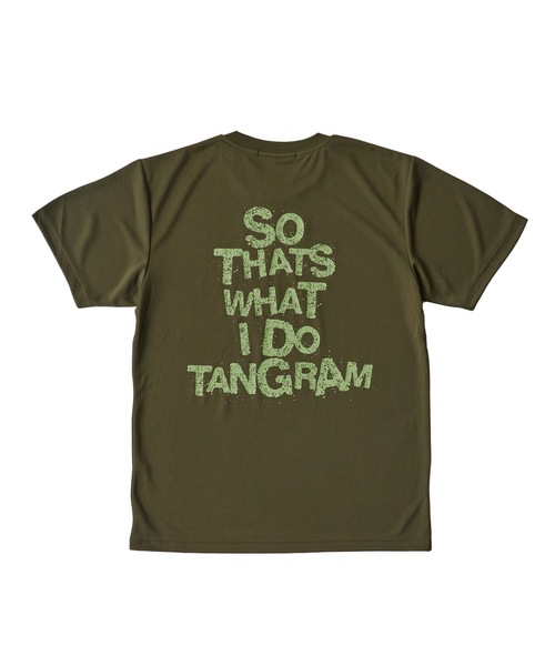 TANGRAM Tシャツ　軽量ポリエステル TANGRAM（タングラム） tシャツ ZOZOTOWN 限定 DRY TOUCH GRAFFITI TEE