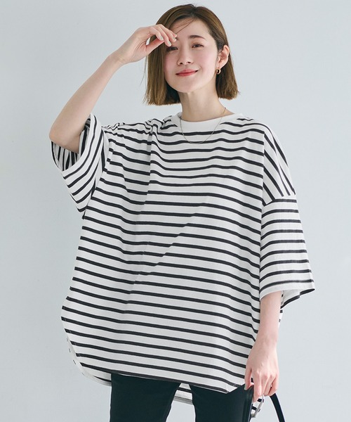 tシャツ OE天竺5分袖ビッグTシャツ レディース | coca
