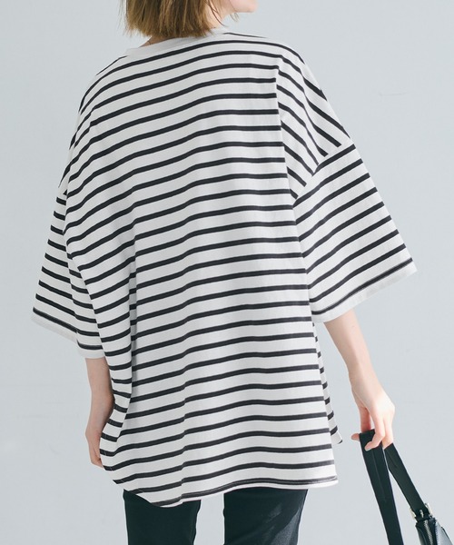 tシャツ OE天竺5分袖ビッグTシャツ レディース | coca | 06