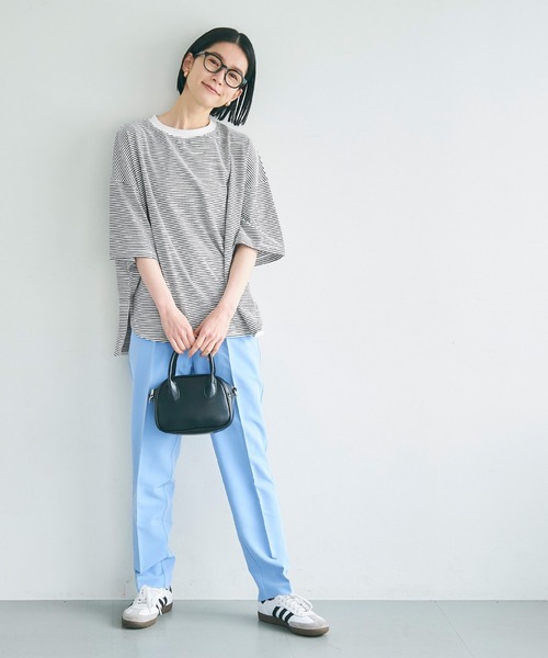 tシャツ OE天竺5分袖ビッグTシャツ レディース | coca | 16