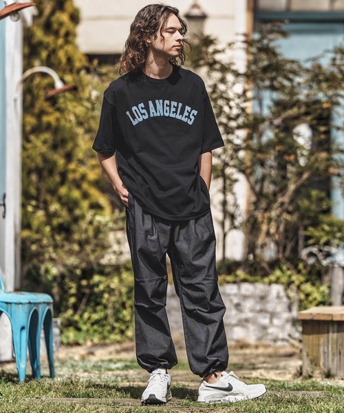 MOSSA　モッサ　共通　メンズパンツ　М CAMBIO パンツ mp13579- 綿バイオストライプ膝タックパンツ