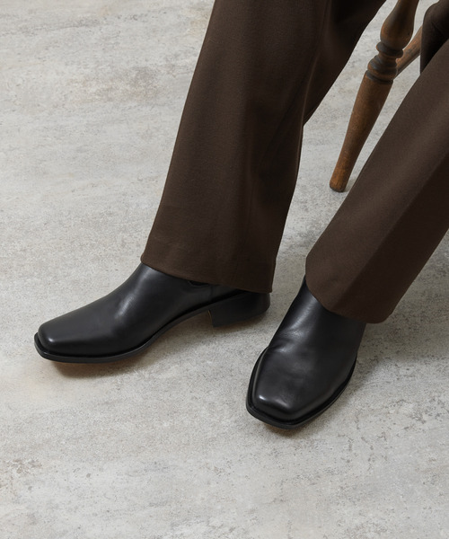 【箱付き】PADRONE パドローネ　サイドゴアブーツ PADRONE ブーツ パドローネ / WATER PROOF LEATHER SIDE GORE