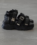 厚底 サンダル 「ELLUV/エルヴ」+7cm...の詳細画像5