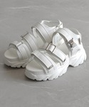 厚底 サンダル 「ELLUV/エルヴ」+7cm...の詳細画像2